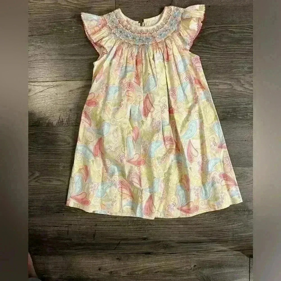 Le’Za Me Paisley Smocked Dress - Picture 3 of 3